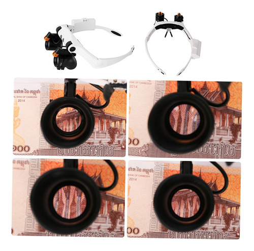 Diadema Lupa Ojo Lupas Estilo Gafas Manos Libres