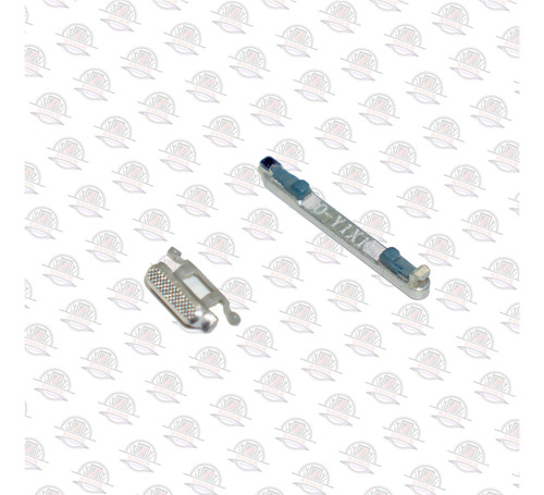 Refaccion Kit Botones Externos Para Huawe P9 Eva L09 Plata