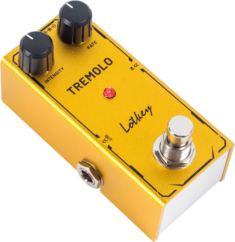 Pedal De Trémolo - Lotkey Mini Tipo Único Dc 9v True Bypass 