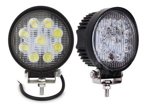 Par Farol De Milha Off-road 6  Com 9 Leds