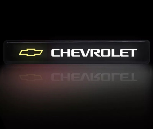 Emblema Led Que Acende Logo Chevrolet Grade Dianteira Onix