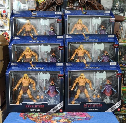 Masters Of The Universe Mastervers Revelations Savage He-man
