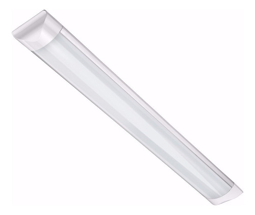 Lâmpada Led Tubular Sobrepor 120cm 40w 6000k Cor Branco Cor Da Luz Branco-frio 110v/220v