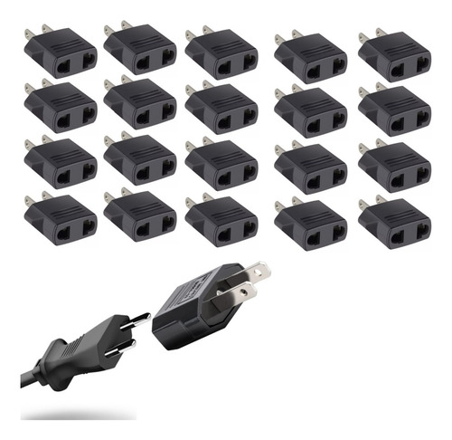 20 Piezas Adaptador De Corriente