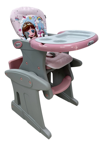 Silla De Comer Para Bebe Multifuncional Carpeta Y Accesorios