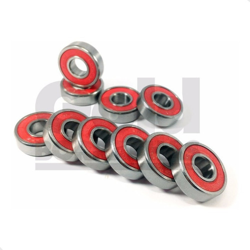 Rolamento 6000 2rs Kit 10 Pçs 10x26x8mm