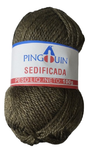 1 Kilo Ovillo Sedificada Pingouin 100g 30% Lana 70% Acrili Verde Musgo