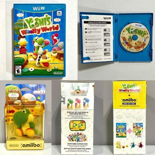 Yoshi's Woolly World Yoshi Bundle Nintendo Wii U Físico (Usado)