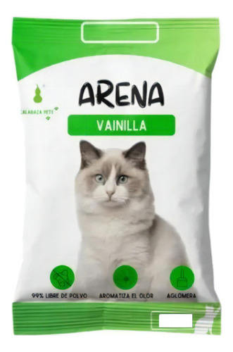 Arena Para Gatos Calabaza Pets X 10 Kg