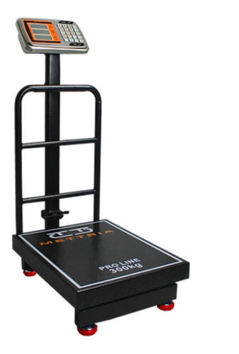 Imagen 1 de 1 de Báscula comercial digital Mettria MTXI 150kg con mástil 40 cm x 30 cm