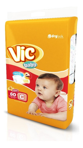 Fralda Descartável Capricho Infantil Vic Baby 