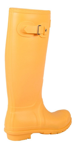 Botas Lluvia Altas Mujer Wellington Bottplie Amarillo Matte
