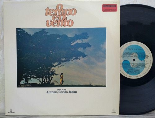Antonio Carlos Jobim - O Tempo E O Vento Lp Brasil Año 1985
