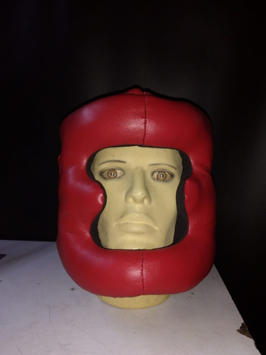 Imagen 6 de 6 de Protector Facial Para Box+guantes De Boxeo Nuevos En Promo
