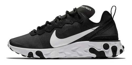 comprar Zapatillas Nike React Element 55 Black White Bq2728_003   