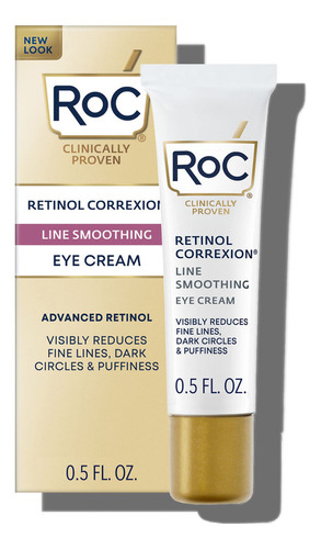 Contorno De Ojos Roc Retinol Correxion Crema Debajo De Los O