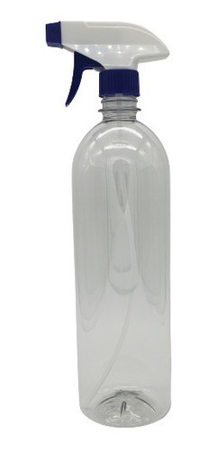 Atomizador+botella Pet Transparente 1lt 50pzas