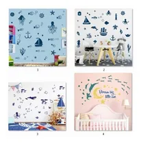 Comprar Calcomanias O Vinilos Decorativos Mundo Marino Infantil.