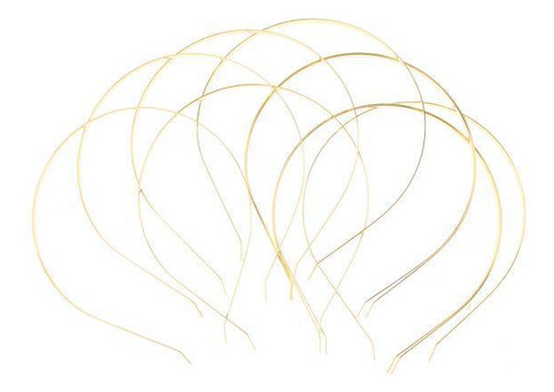 Aro De Metal Para El Cabello Banda Para El Cabello 3 Piezas