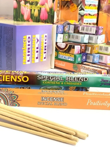Imagem 5 de 7 de Incenso Para Atacado - Special Blend 25 Caixas C/ 8 Un Cada