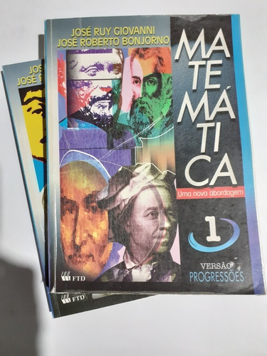 Matematica Uma Nova Abordagem Volumes 1 E 3 Bonjorno Lote (Usado)