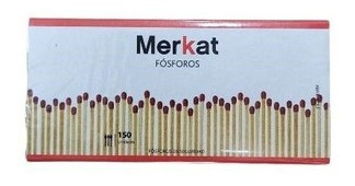 Fosforos Merkat 150 Palillos(5 Display) Super