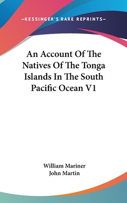 Libro An Account Of The Natives Of The Tonga Islands In T...