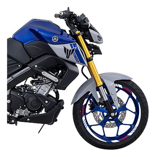 Rines Calcomanias Stickers Reflejantes Para Yamaha Mt 15