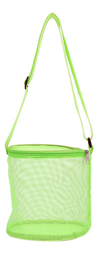 Bolsa Grande Y Transpirable Para Juguetes De Playa, 1 Unidad