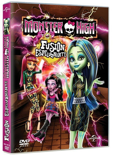 Dvd Monster High Fusion Espeluznante