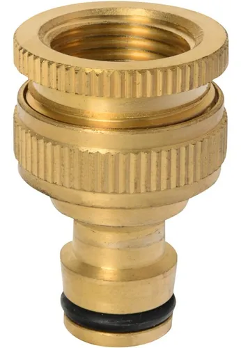 Adaptador Para Manguera 1/2 Y 3/4 De Bronce