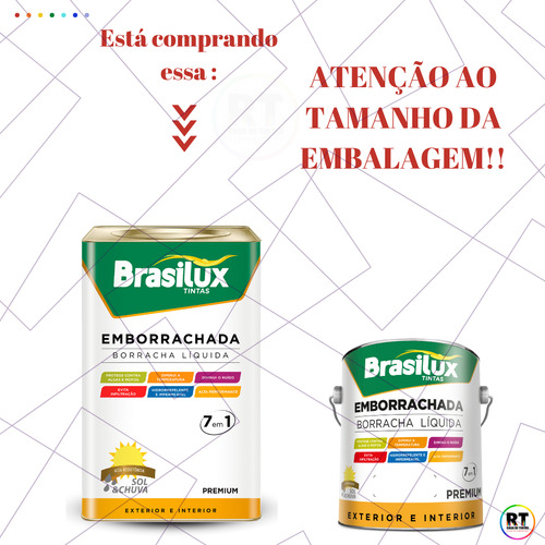 Tinta Roxo Intenso Emborrachada 16l Infiltração E Fissuras