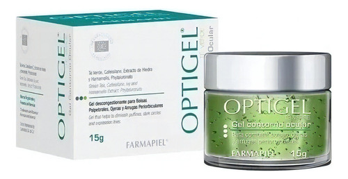 Gel Farmapiel Optigel Contorno De Ojos Con Té Verde 15 Gr Momento de aplicación Día/Noche Tipo de piel Todos