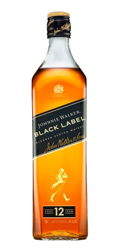 Whisky Johnny Johnnie Walker Black 750ml