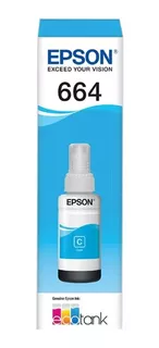 Refil De Tinta Epson 664 Original Ecotank L220 L355 L375 395