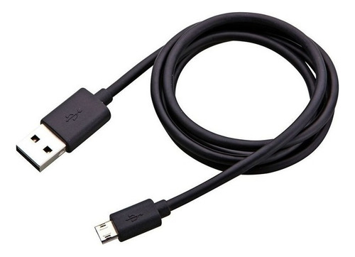 Cable De Carga Micro Usb 1.5mts Color Negro