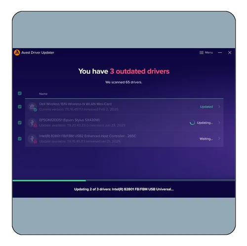 Avast Driver Updater - 3 Pcs - 2 Años - Windows
