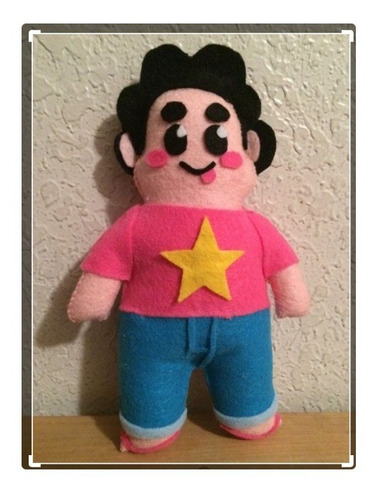 Steven Universe Muñeco Personaje Y Otros Fieltro 30 Cm 1 Pza