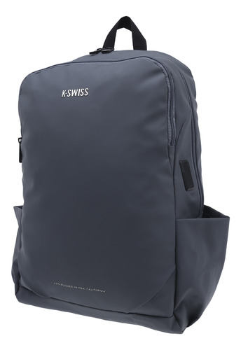 Mochila Casual K-swiss Narvan Negro Liso