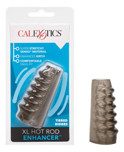 Funda Aumenta El Grosor Del Pene Xl Hot Rod Enhancer Color Smoke