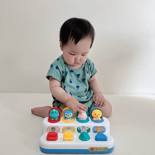 Brinquedo Pop Up Switch Box Para Bebês Puzzle Brinquedos De