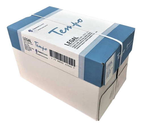 Imagen 1 de 2 de Caja X 5 Resma Tempo Legal 80g