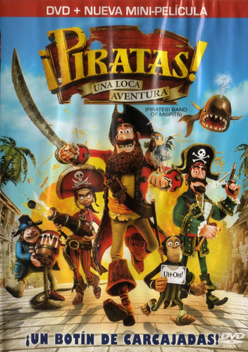 Piratas Una Loca Aventura / Dvd Doble Original