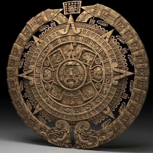 Archivo Cnc Router Formato .stl Calendario Azteca
