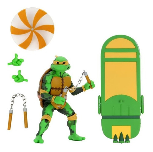 Neca Las Tortugas Ninja Michelangelo Tmnt: Turtles In Time