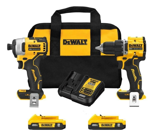 Dewalt Dck278c2 Kit Taladro 1/2 Y Impacto 1/4 Brushlees 2bat (Reacondicionado)