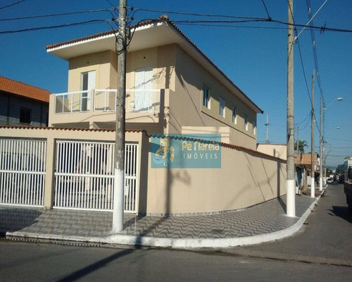 Casa Com 2 Dormitórios À Venda Por R$ 153.000 - Balneário Esmeralda - Praia Grande/sp - Ca0052