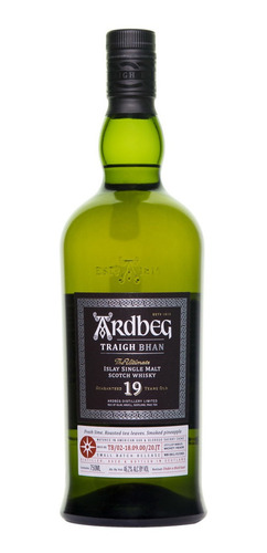 Whisky Ardbeg Traigh Bhan 19yr Single - mL a $3849