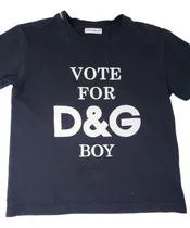 Comprar Playera Niño Vote For Dolce & Gabbana Boy. La Segunda Bazar
