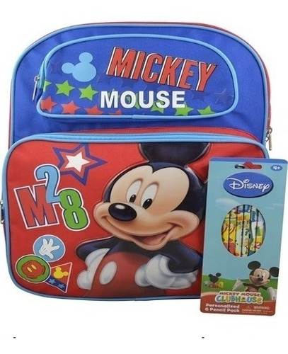 Mochilas Escolares Para Niños - Mickey Mouse